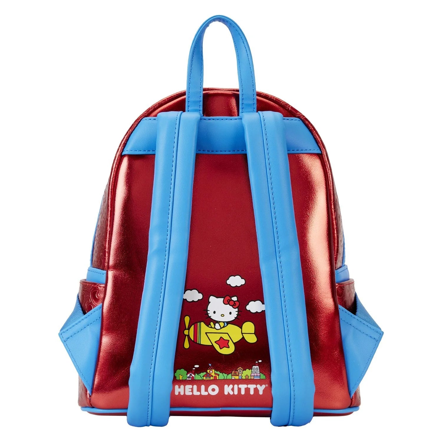 Loungefly Sanrio Hello Kitty 50th Anniversary Coin Bag Metallic Mini Backpack