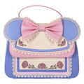 Loungefly Disney Minnie Mouse Floral and Lace Crossbody Bag