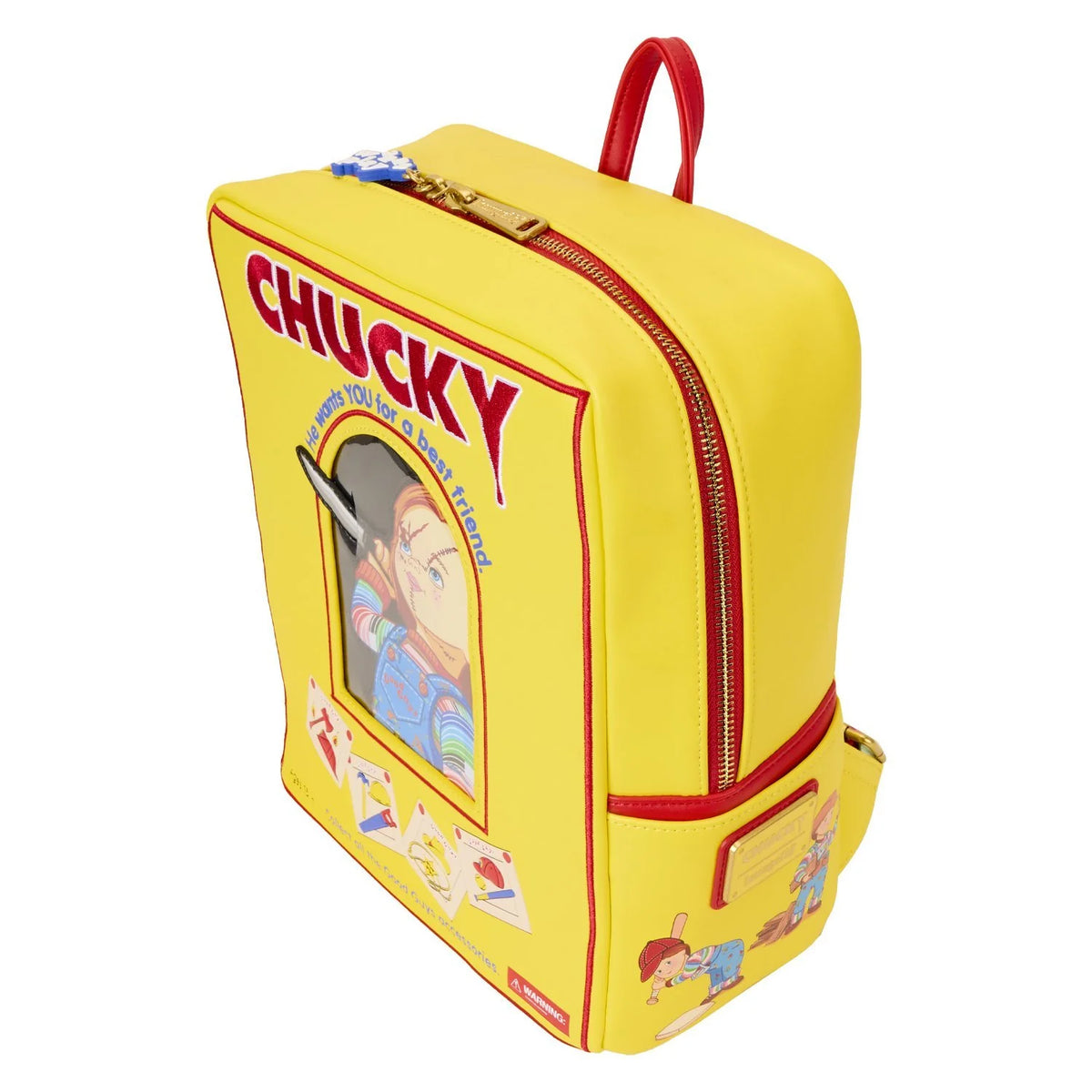 Loungefly Universal Child's Play Chucky Box Mini Backpack-zoom-4