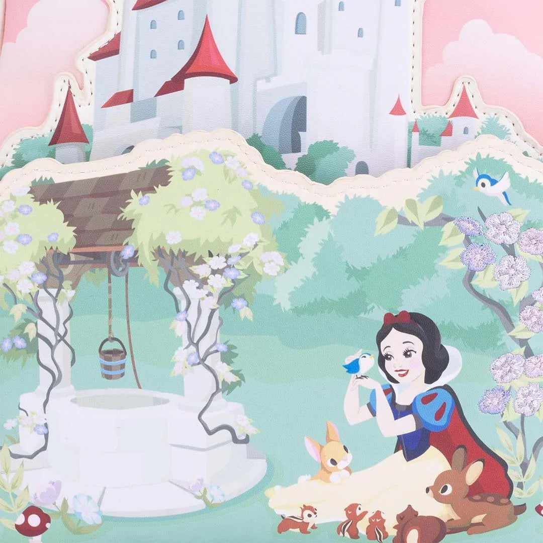 Loungefly Disney Snow White Castle Series Mini Backpack-zoom-6