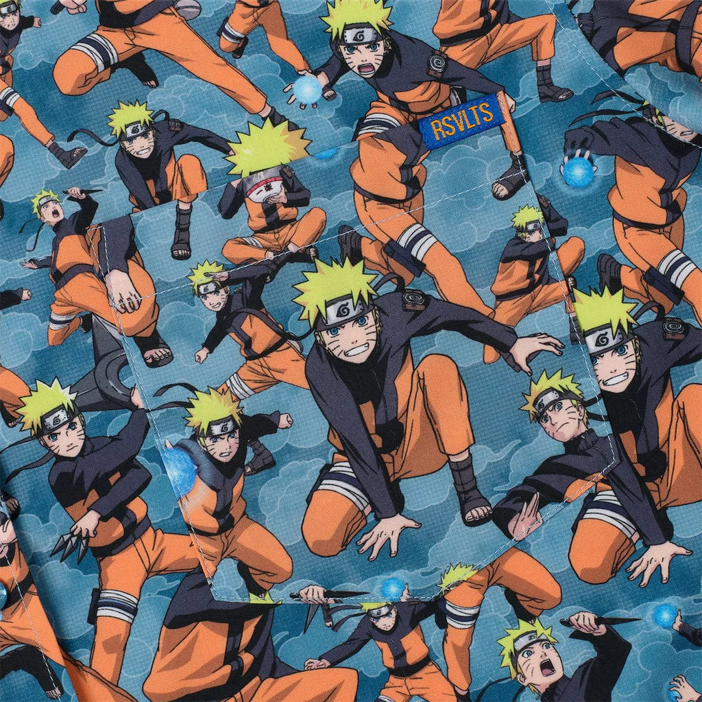 RSVLTS Naruto Shippuden "Naruto" KUNUFLEX Short Sleeve Shirt-zoom-4