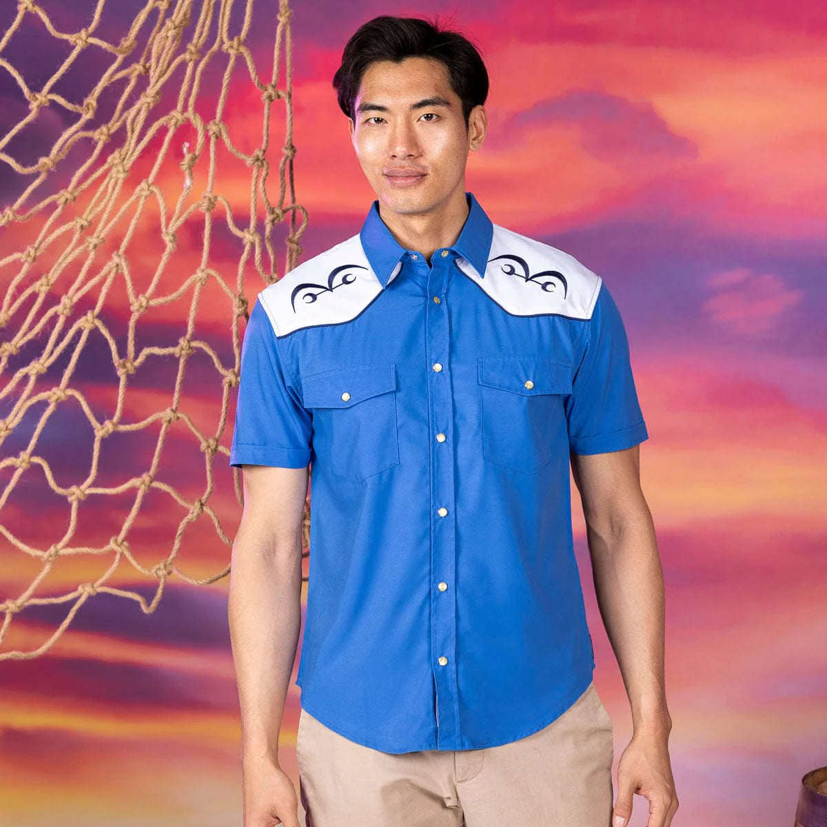 RSVLTS One Piece "Justice" – Roper Short Sleeve Shirt-2