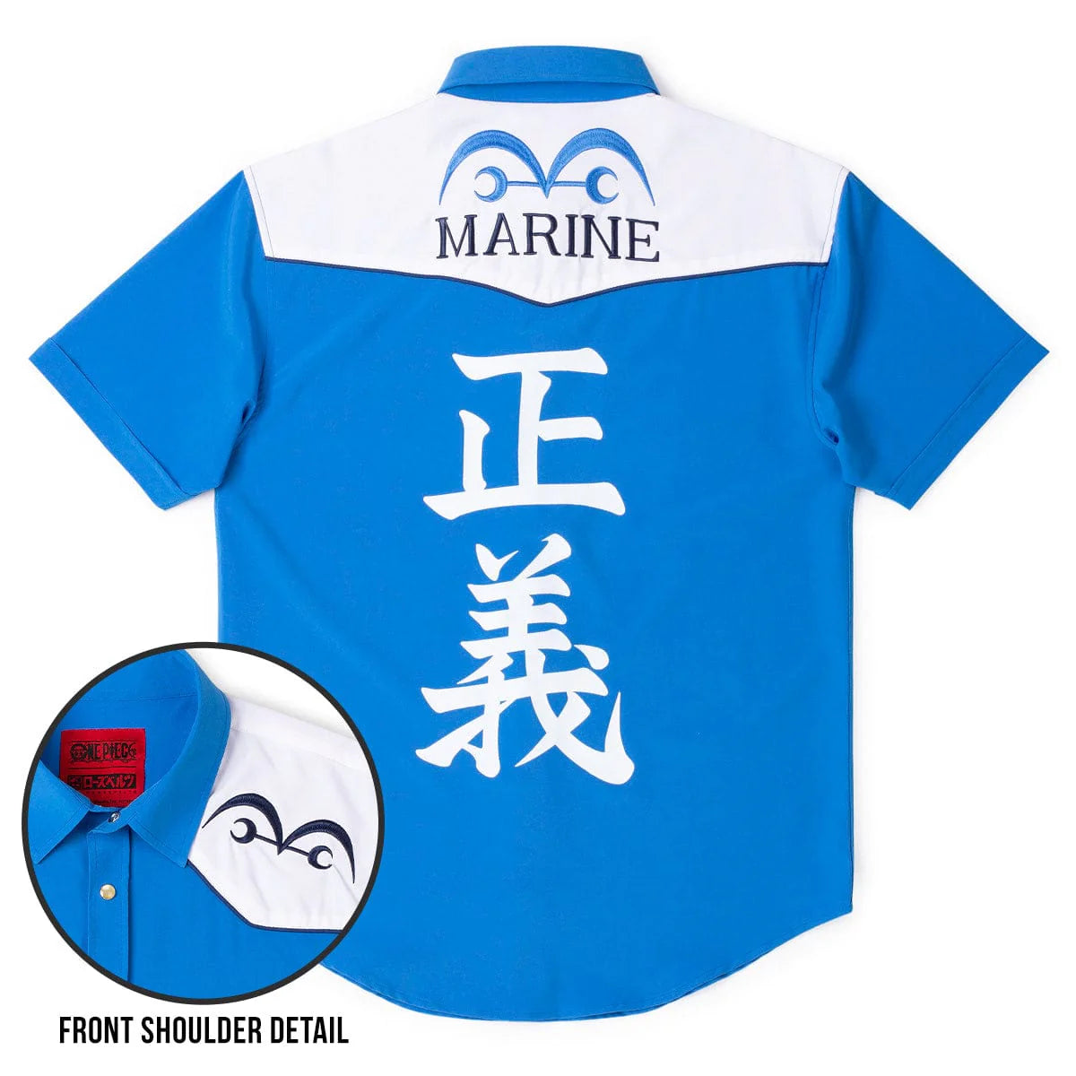 RSVLTS One Piece "Justice" – Roper Short Sleeve Shirt-zoom-5
