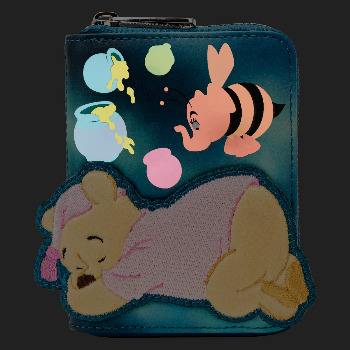 Loungefly Disney Winnie The Pooh Heffa-Dreams Zip Around Wallet-3
