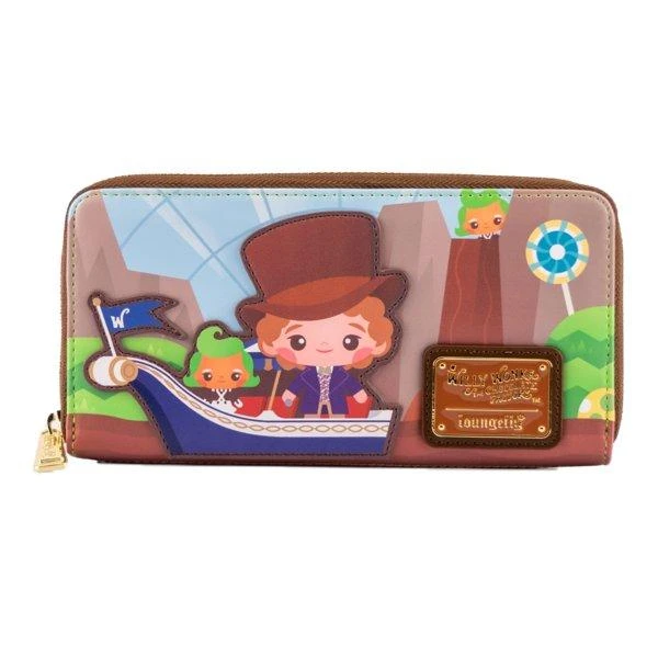 Loungefly Willy Wonka and the Chocolate Factory 50th Anniversary Zip-Around Wallet