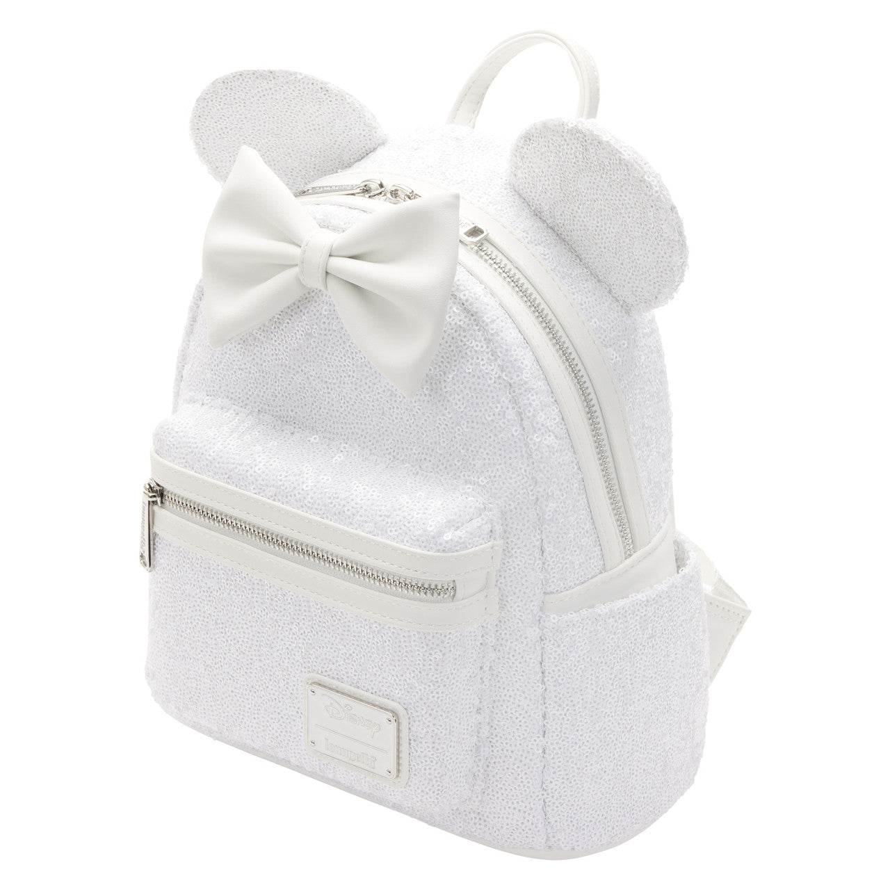 Loungefly Minnie Mouse Sequin Wedding Mini Backpack