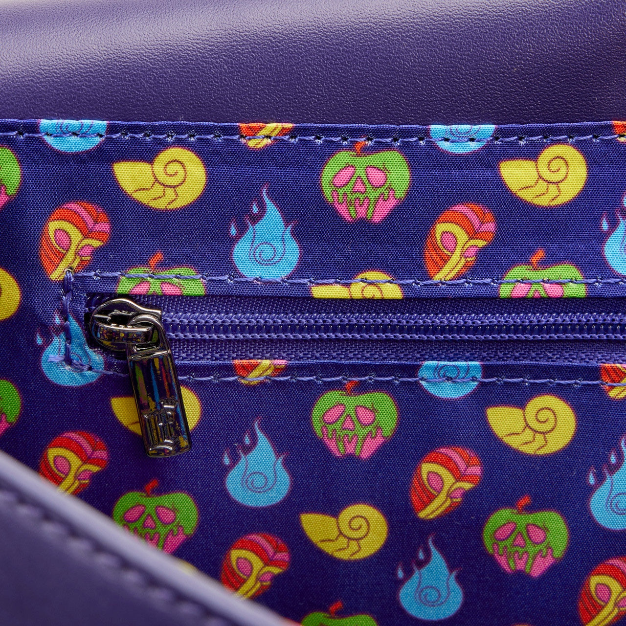 Loungefly Disney Villains in the Dark Chain Strap Crossbody Bag Purse-5