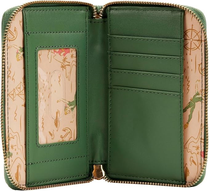 Loungefly Disney Peter Pan Book Series Zip-Around Wallet