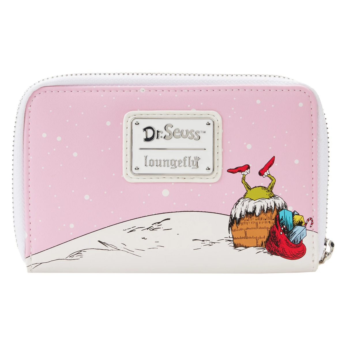 Loungefly Dr Seuss The Grinch Who Stole Christmas Sleigh Zip Around Wallet-zoom-2