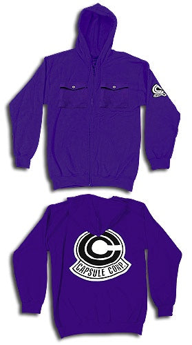 Dragon Ball Z Trunks Capsule Corp Hoodie-zoom-1