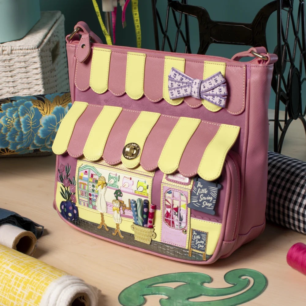 Vendula London Sewing Shop - Raspberry Edition Esme Bag-zoom-12