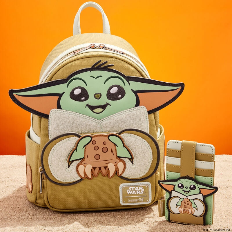 Loungefly The Mandalorian Grogu & Crabbies Cosplay Card Holder