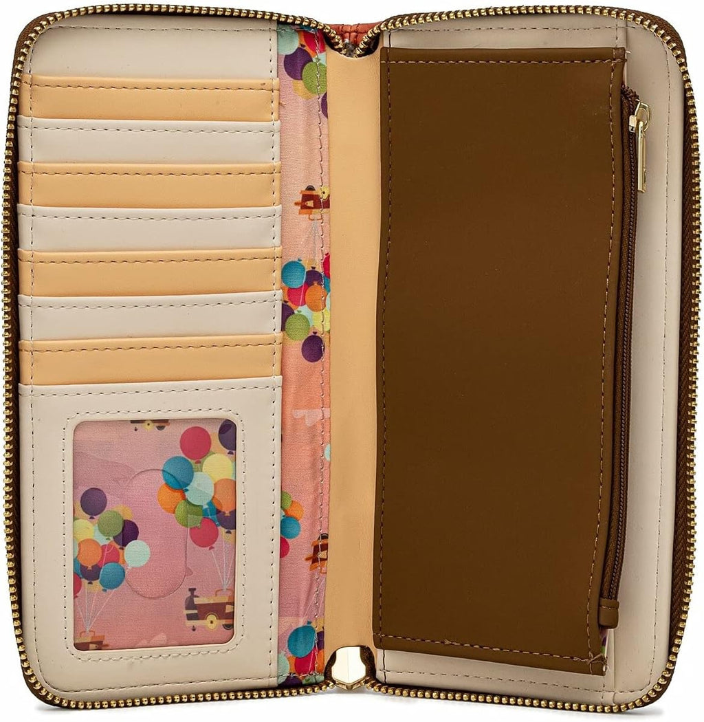 Loungefly Disney Pixar Up Working Buddies Zip Around Wallet