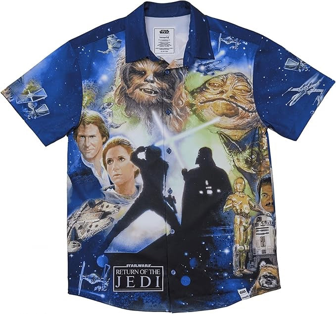 Loungefly Star Wars Return Of The Jedi Button Up Shirt-zoom-1