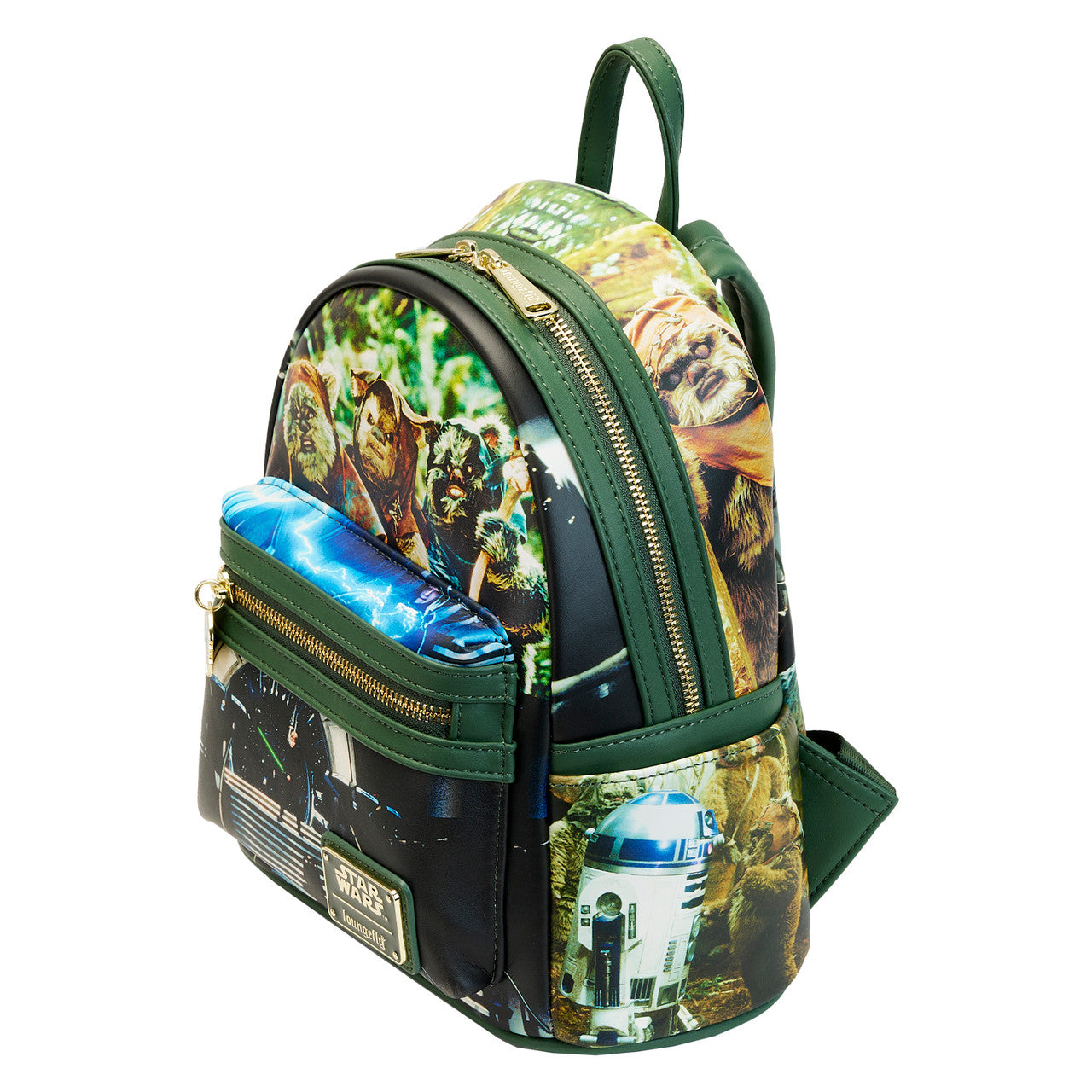Loungefly Disney Star Wars Scene Return of The Jedi Cosplay Mini Backpack-5