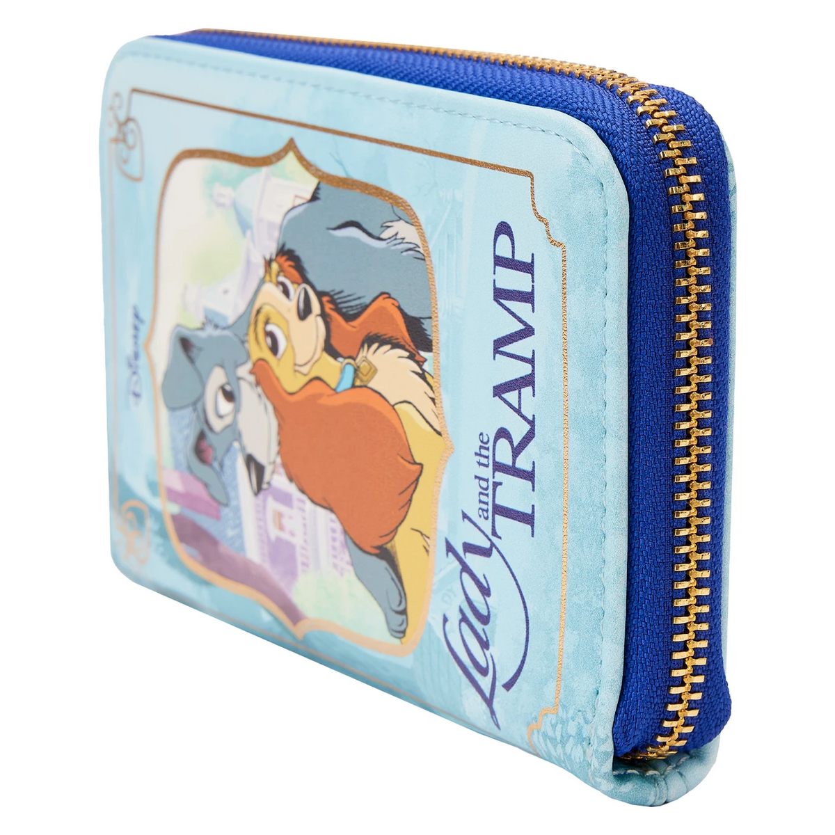 Loungefly Disney Lady and the Tramp Classic Book Zip Around Wallet-zoom-4