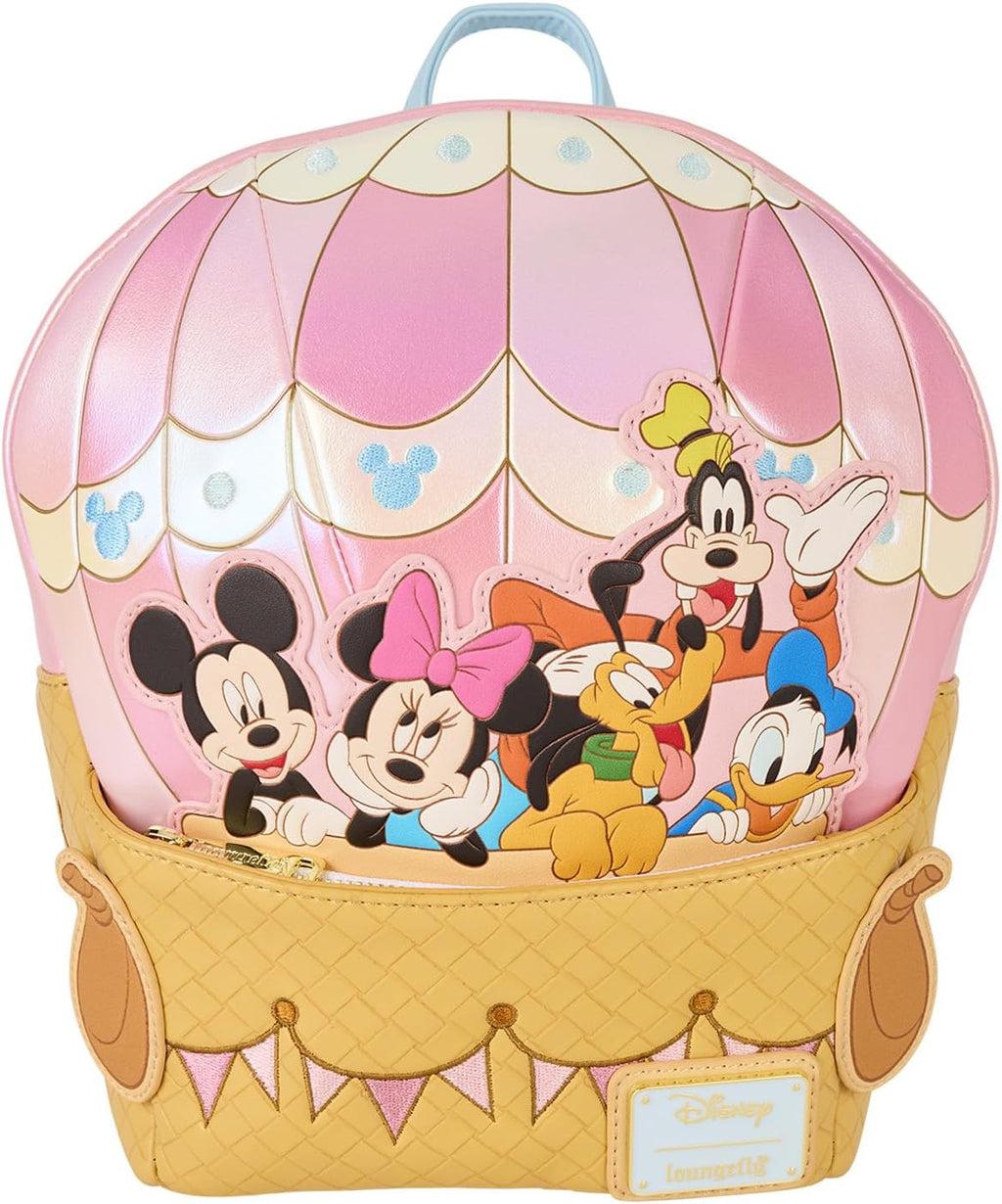 Loungefly Disney Mickey & Friends Figural Hot Air Balloon Mini Backpack