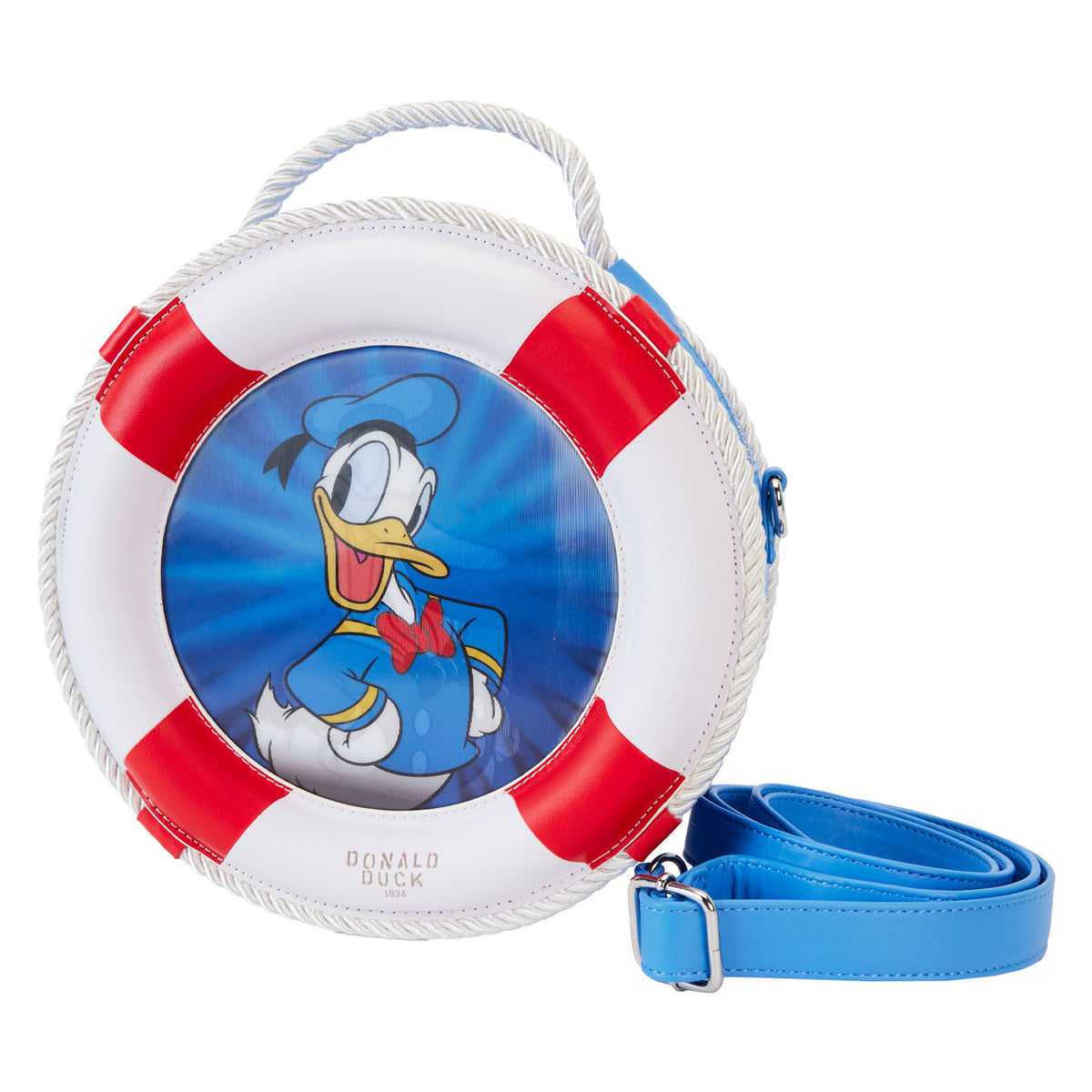 Loungefly Disney Donald Duck 90th Anniversary Lenticular Crossbody Bag