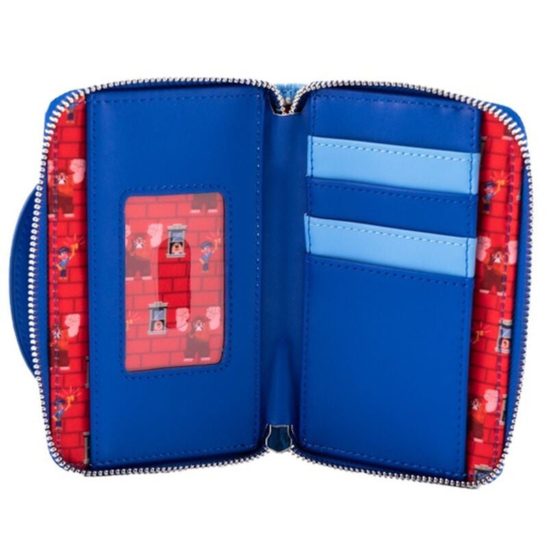 Loungefly Disney Wreck It Ralph Fix It Felix Zip Around Wallet-zoom-2