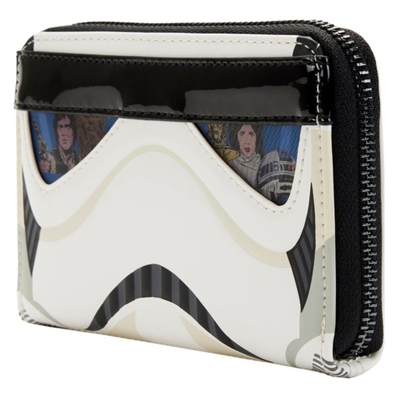 Loungefly Stormtrooper Lenticular Cosplay Zip Around Wallet