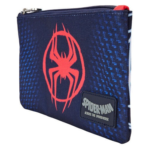 Loungefly Marvel Spiderverse Miles Morales Nylon Wristlet Wallet-2