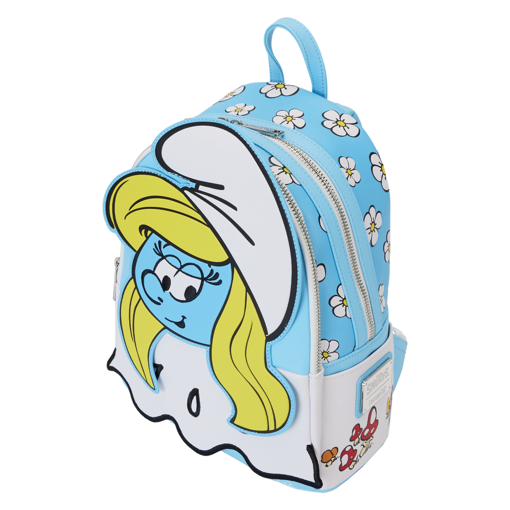 Loungefly Smurfs Smurfette Cosplay Mini Backpack