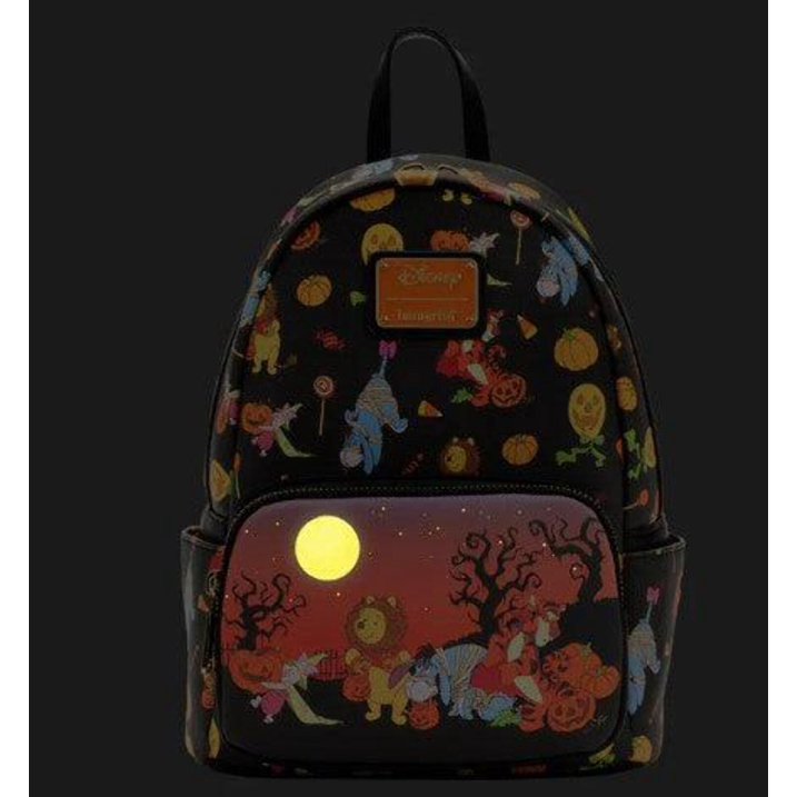 Loungefly Disney Winnie The Pooh Halloween Group Cosplay Mini Backpack-zoom-4