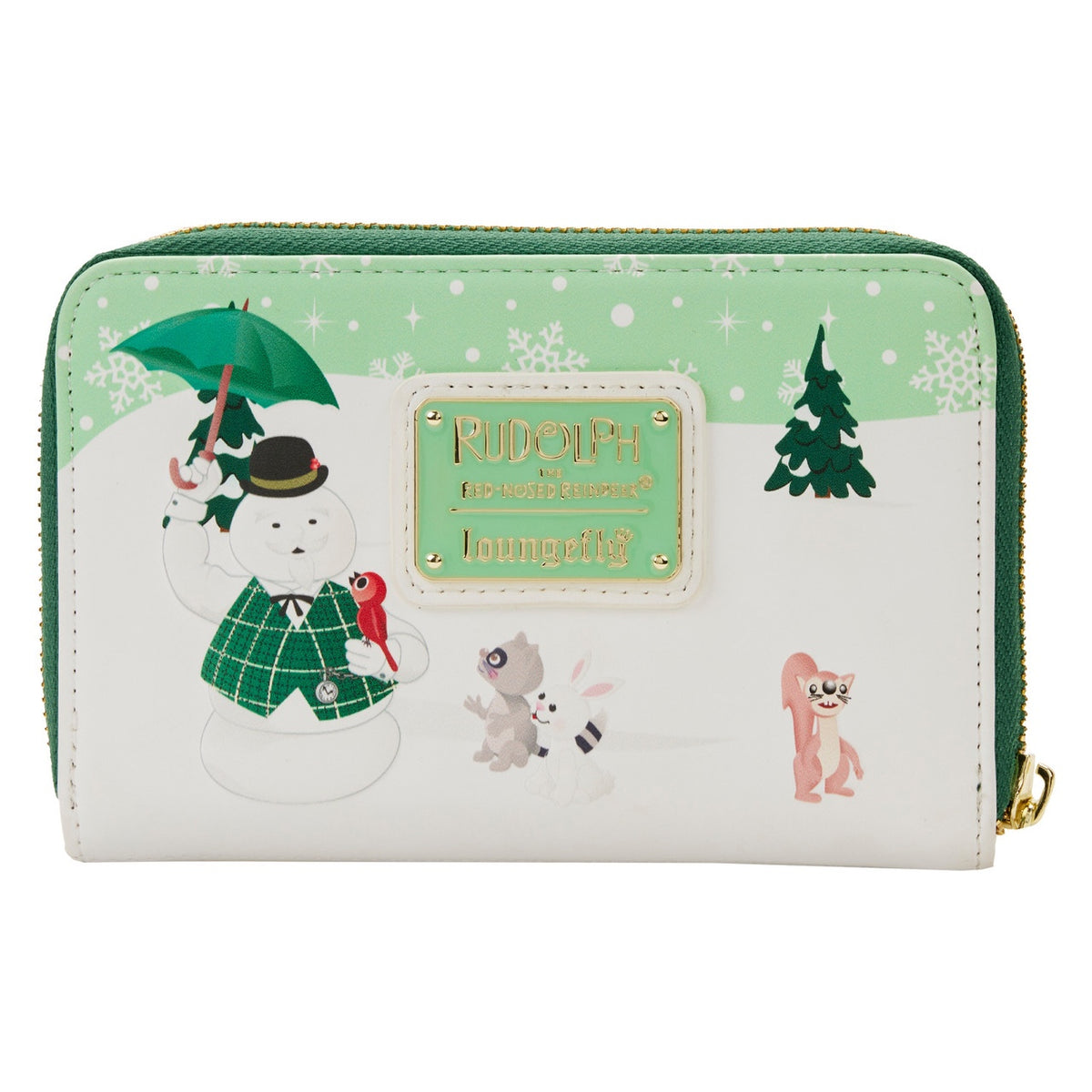 Loungefly Rudolph The Red-Nosed Reindeer Merry Couple Zip Around Wallet-zoom-3