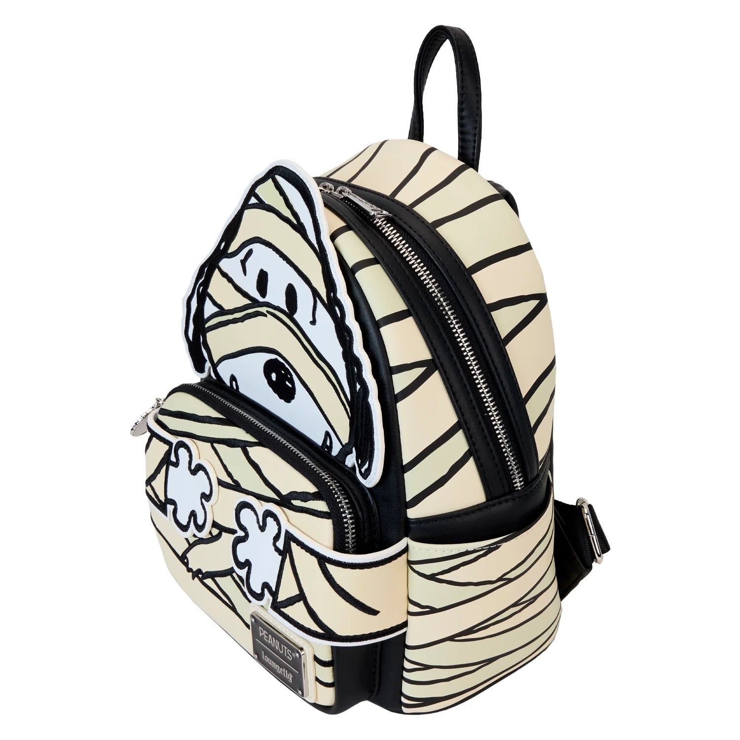 Loungefly Peanuts Snoopy Mummy Glow in the Dark Mini Backpack