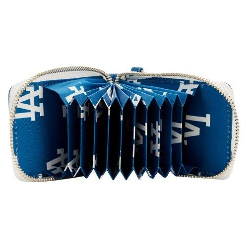 Loungefly MLB Los Angeles Dodgers Patches Accordion Zip Around Wallet-zoom-3