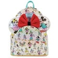 Loungefly Disney D100 Allover Print Ear Holder Mini Backpack