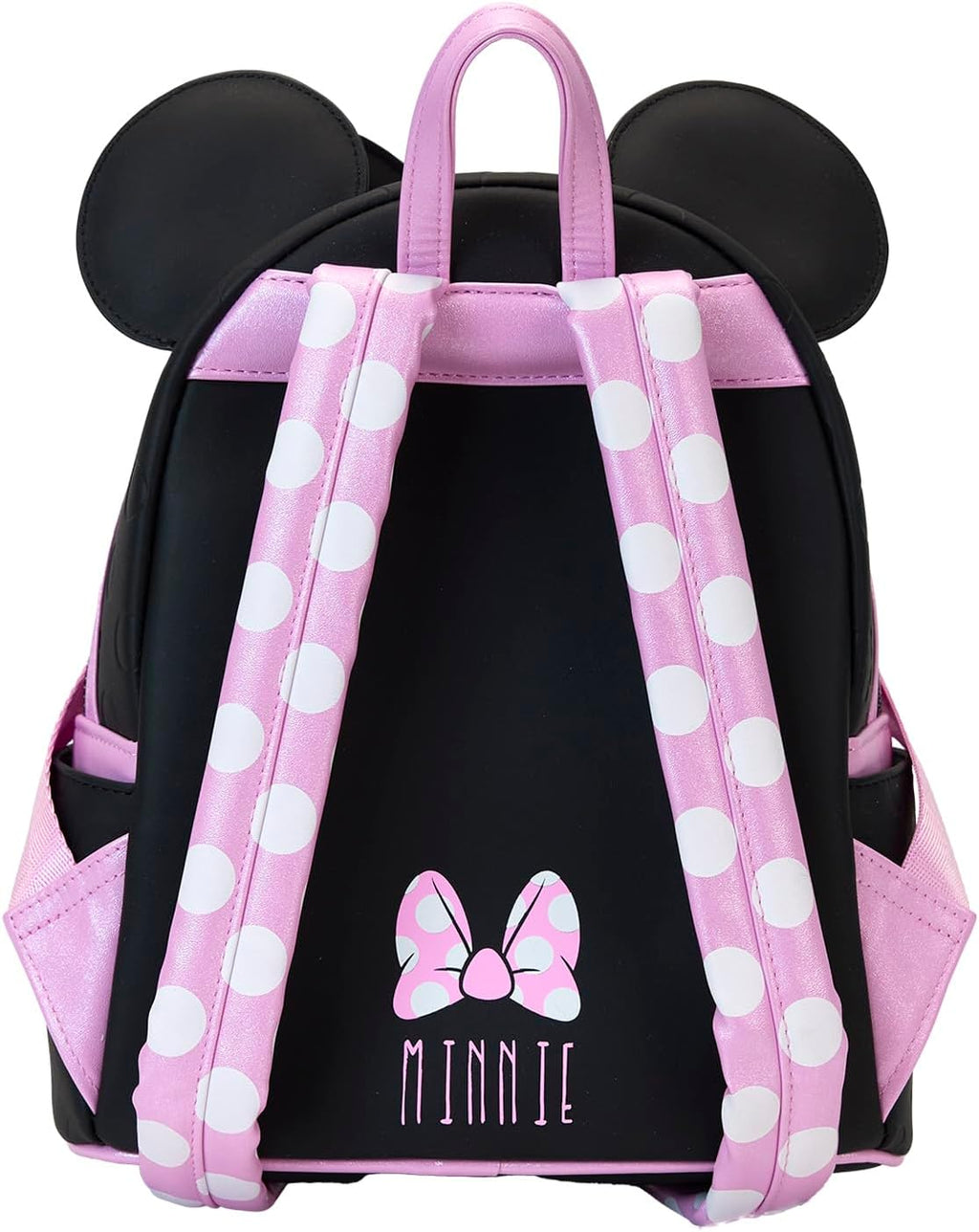 Loungefly Minnie Mouse Floral Rock The Dots Mini Backpack