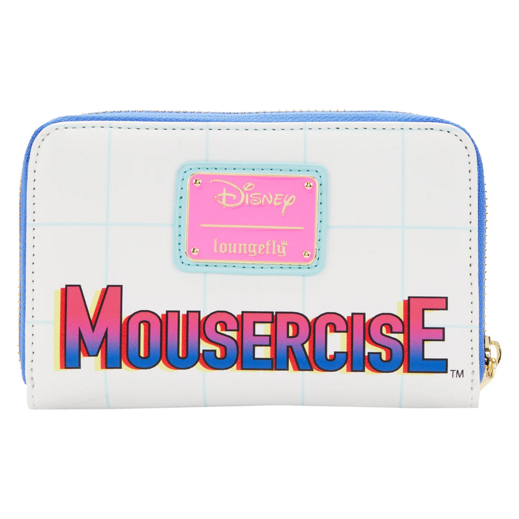 Loungefly Disney Mousercise Zip-Around Wallet
