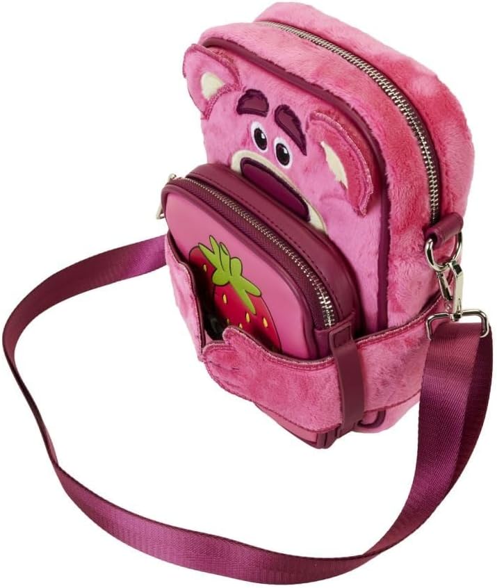 Loungefly Toy Story Lotso Plush Crossbuddies® Cosplay Crossbody Bag with Coin Bag-5
