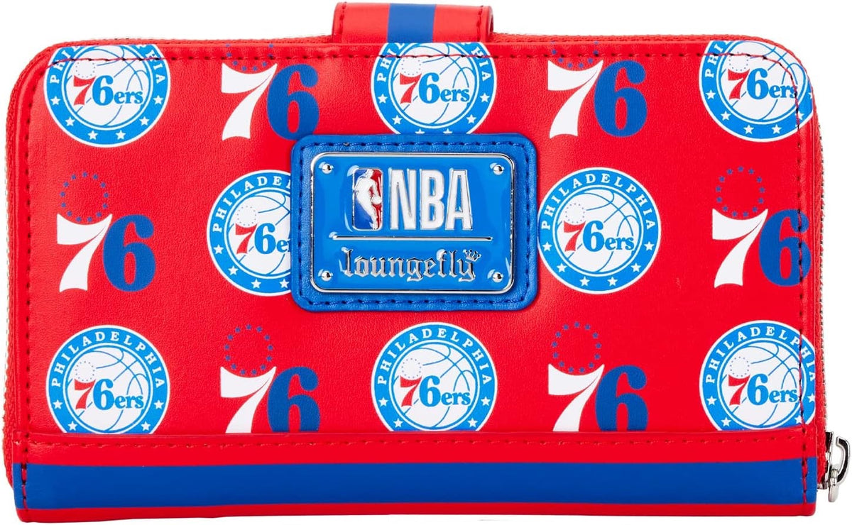 Loungefly Philadelphia 76ers snap wallet-zoom-4