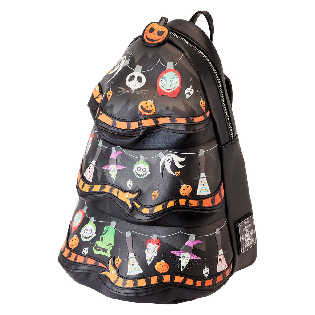 Loungefly The Nightmare Before Christmas Tree Glow-in-The-Dark Mini Backpack
