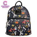 Loungefly Exclusive Disney Mickey and Friends Not So Scary Halloween Aop Mini Backpack