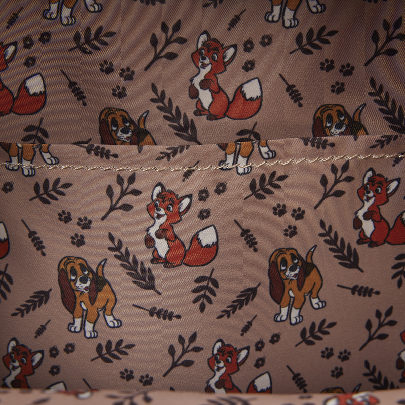 Loungefly The Fox and the Hound Tod and Copper Mini Backpack