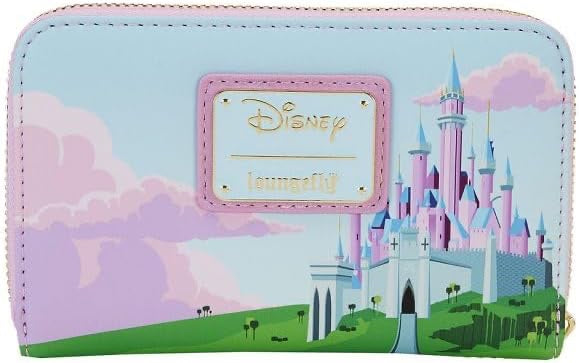 Loungefly Disney Sleeping Beauty Stained Glass Castle Zip-Around Wallet-zoom-2