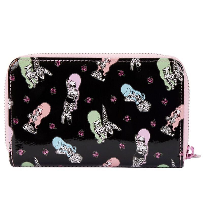 Loungefly Valfre Lucy Tattoo Zip Around Wallet-1