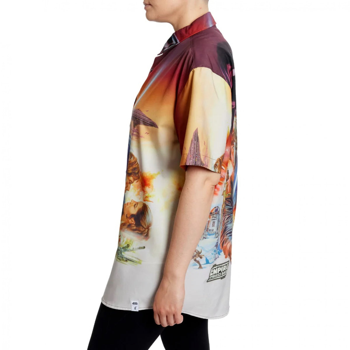 Loungefly Star Wars Empire Strikes Back Button Up Shirt-5