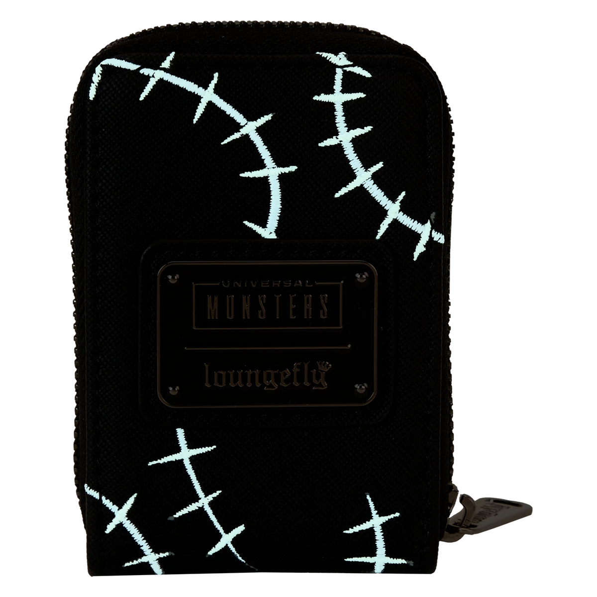 Loungefly Universal Monsters Bride of Frankenstein Neon Mask Accordion Wallet