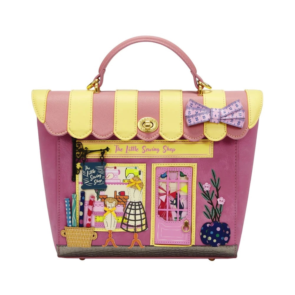 Vendula London Sewing Shop - Raspberry Edition Classic Backpack-2