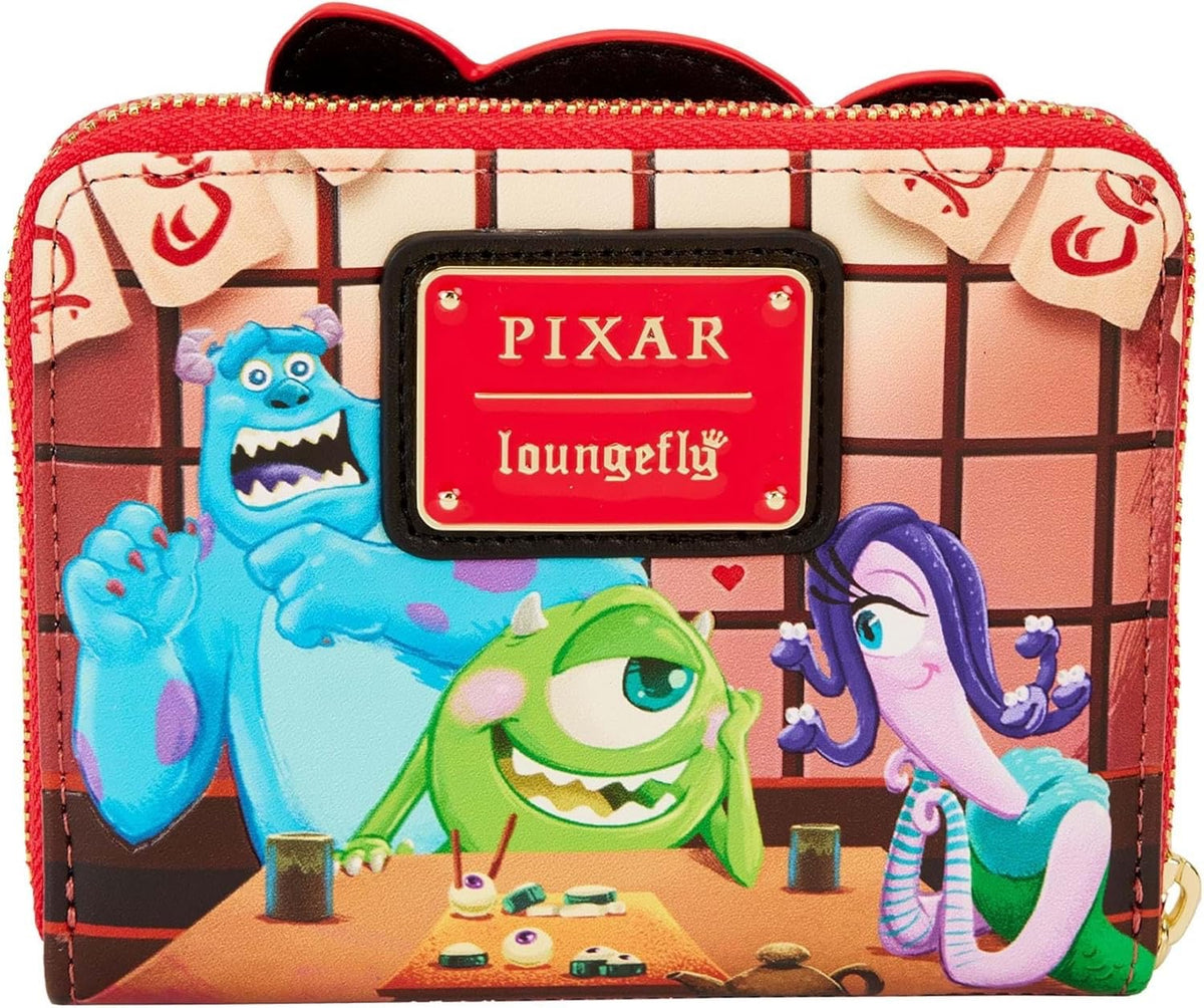 Loungefly Disney Pixar Monsters Inc Boo Takeout Zip-Around Wallet-4