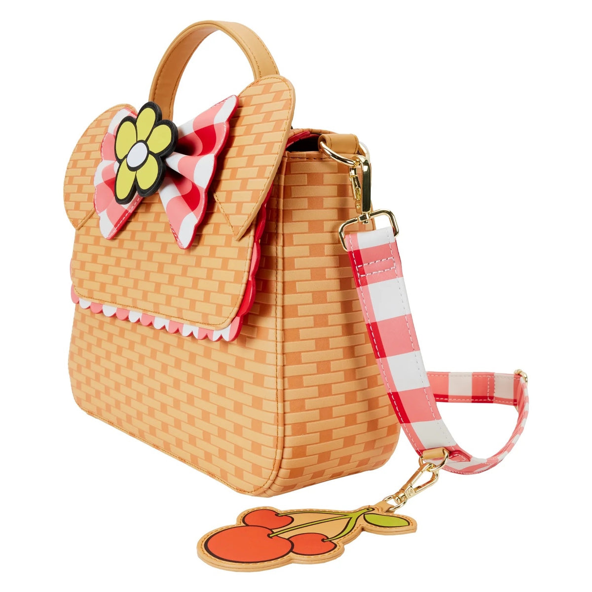 Loungefly Minnie Mouse Picnic Basket Crossbody Bag-zoom-4