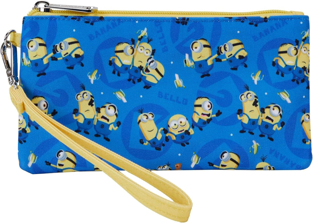 Loungefly Illumination Despicable Me Minion Nylon Wristlet Wallet-zoom-1