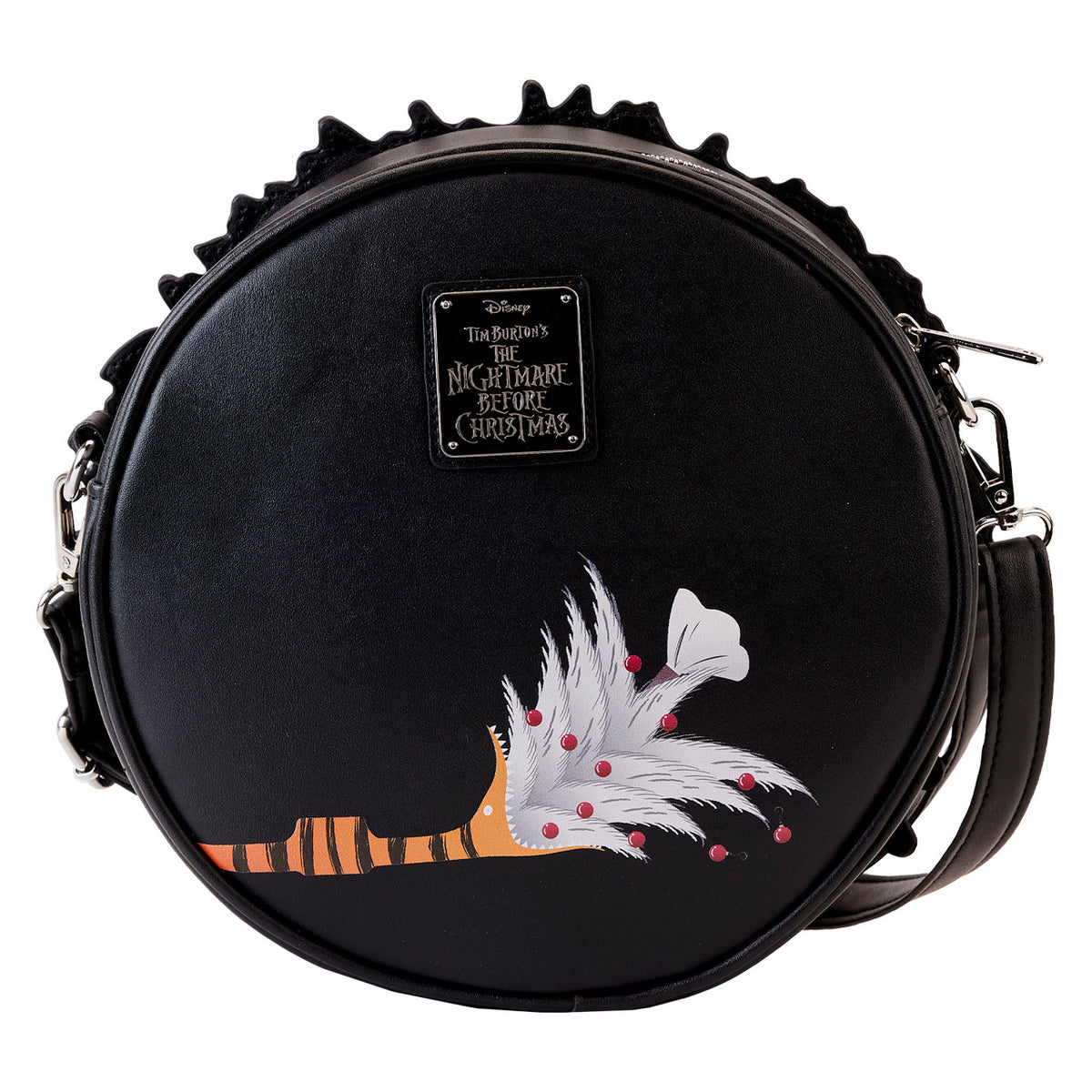 Loungefly Nightmare Before Christmas Wreath String Lights Glow Crossbody Bag-zoom-4