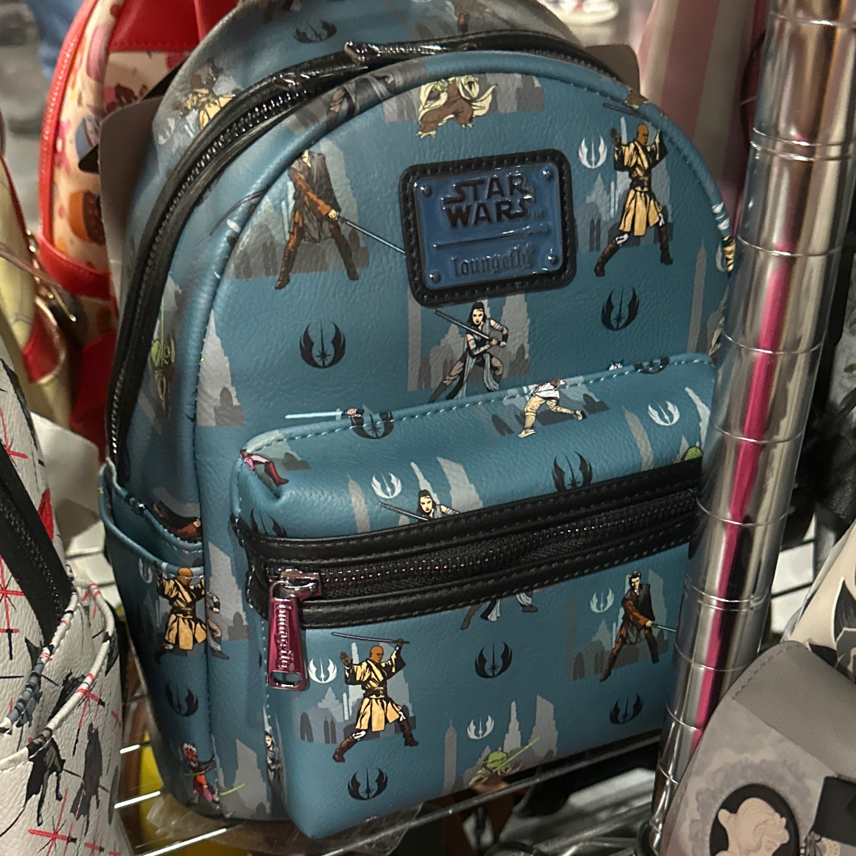 Loungefly Star Wars Jedi Aop Mini Backpack Exclusive