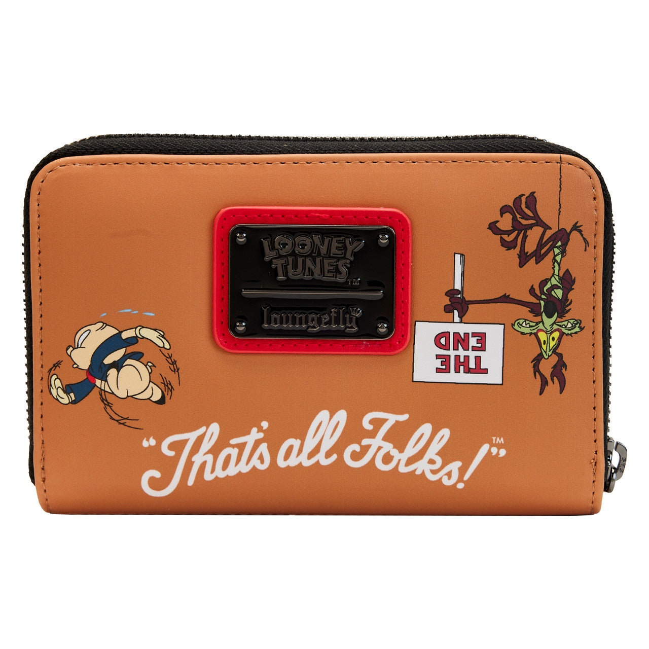 Loungefly Looney Tunes Thats All Folks Zip Around Wallet-3