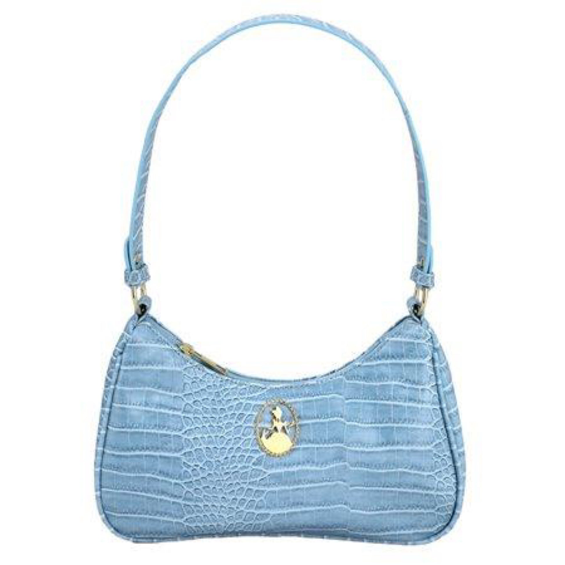 The Cinderella Handbag with Metal Badge-1